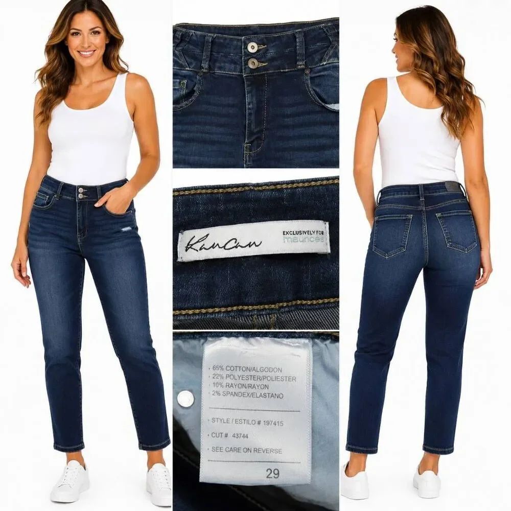KanCan Skinny Jeans Women's Size 29 Dark Wash Stretch